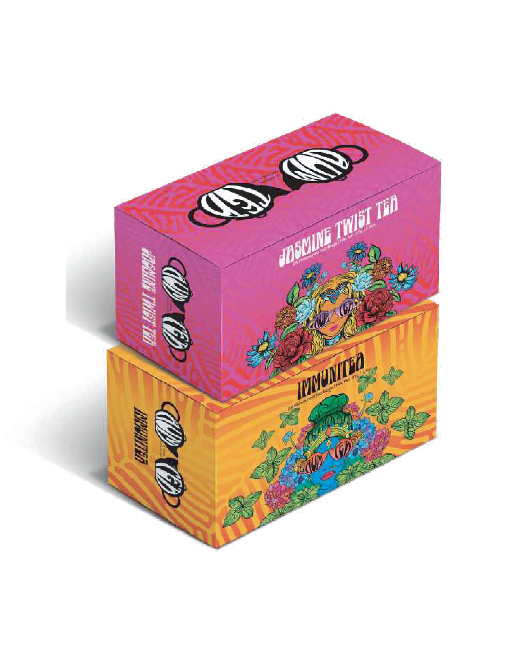 Jasmine Twist  + Tulsi  Immunitea